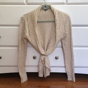 Cozy long  cream sweater